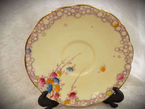 2 x Vintage Paragon Summer Roses Fine China Replacement Saucers 140mm