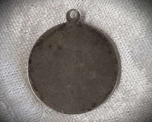 Antique .800 Silver Pendant 6gram -15mm