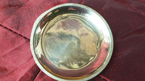 Antique Wille Freres (Roskopf)  pocket watch  ca. 1880 -working but lens cracked