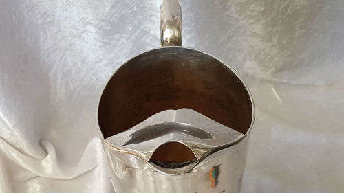 Beautiful Large Elweco EPNS Jug Trophy presented To JHB Mayor 1980- 278x220x115mm