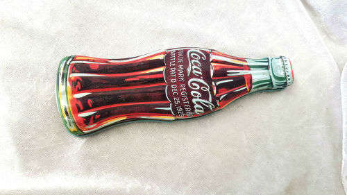 1996 Coca Cola Ballpoint Pen in Coca Cola tin Case Parker Refill- ink still ok - Taiwan