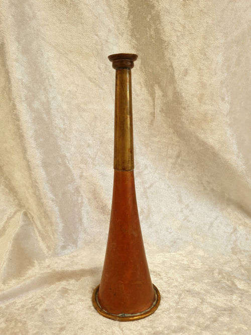 Antique/Vintage Brass and Copper Ship Fog Horn 260x165mm