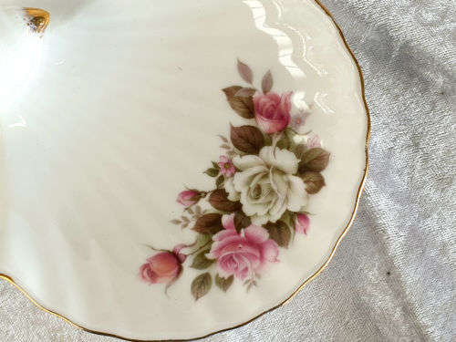 Vintage Elweco Fine Bone China Tray -Taiwan-210x210mm