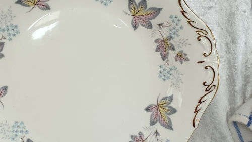 Vintage Paragon ENCHANTMENT Cake Plate  By Appointment to The Queen  267x239mmmm