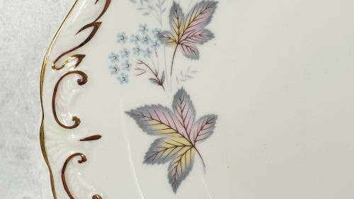 Vintage Paragon ENCHANTMENT Cake Plate  By Appointment to The Queen  267x239mmmm