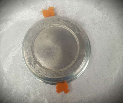 Vintage 1950s Majestic Baby Food Dish Warmer and Server with -- Made in the USA 55x226x210mm