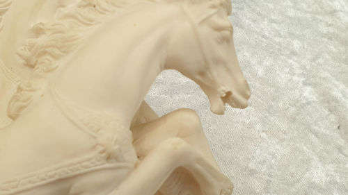 Roman Horse and Chariot -stamped A.H Arta Fina made of Resin 220x238x90mm