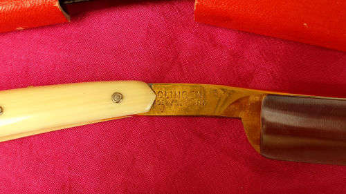 Rare Vintage GEVOSA 204 Razor Extra Hollow Ground Made in Solingen Germany -never been Used still in