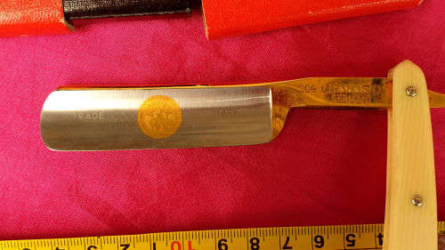 Rare Vintage GEVOSA 204 Razor Extra Hollow Ground Made in Solingen Germany -never been Used still in