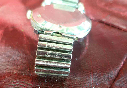 Vintage Rotary incabloc Swiss 17 Jewels Mens watch - working German strap