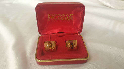 22kt Gold Plated Cufflinks in Box