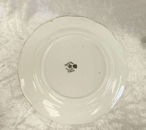 Vintage Royal Albert Crown China Cake plate converted into a sweet tray 175mm