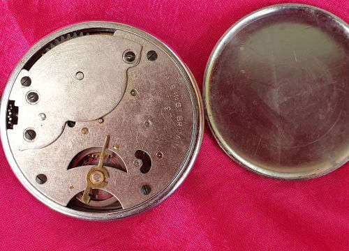 Vintage Triumph  Ingersoll  Pocket watch Made in Great Britain- Not running 50mm diameter