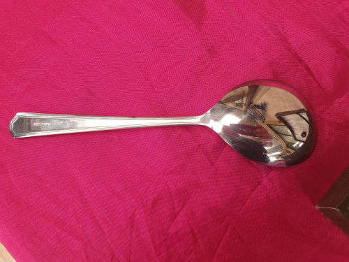 Antique J.T & S John Thompson & Sons 7 pc Spoonset boxed -Silversmits between 1860-1916 london