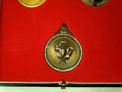 1983 Medal set National Association for Blind Bowlers to commemmorate 20 years 1963-1983