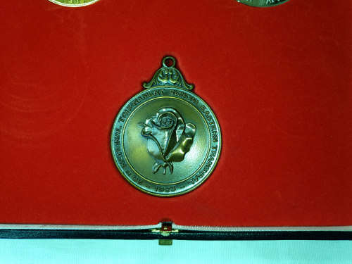 1983 Medal set National Association for Blind Bowlers to commemmorate 20 years 1963-1983