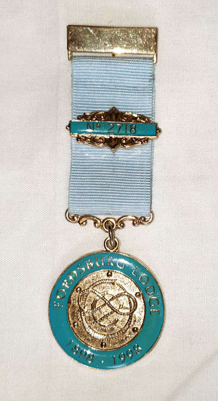 Masonic Centenary Jewel -Fordsburg Lodge 1989-1999 No 2718