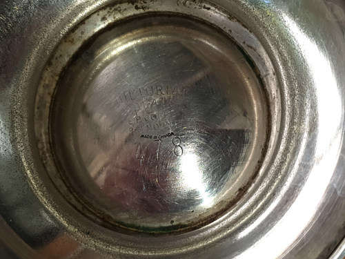 Antique B.M.Mount Victorian Plate electroplated  Copper Made in Canada No 478 200mm
