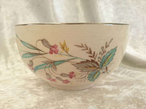 Vintage Johnson Bros Porcelain sugar Bowl -England 117x69mm