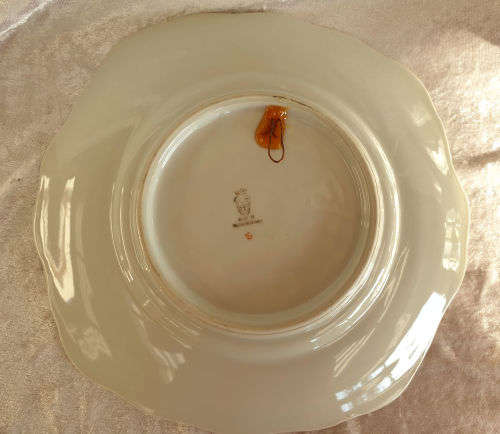 Vintage Made in Czechoslovakia Plate 238mm