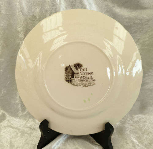 Vintage Genuine Handengraving MILLSTREAM Plate 180mm by Jhonson Bros england (5 available)