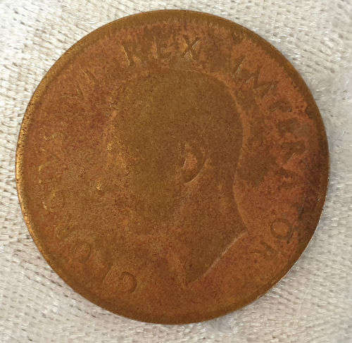1942  1d - 1 Penny George V Penny-