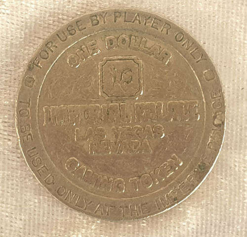 Collectable 1 Dollar Gaming Token - Imperial Palace Las Vegas, Nevada