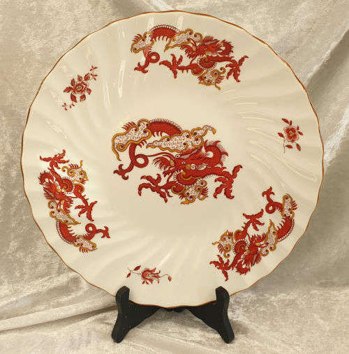 Vintage RANGOON Grown Fine Bone China Plate 273mm Staffordshire England