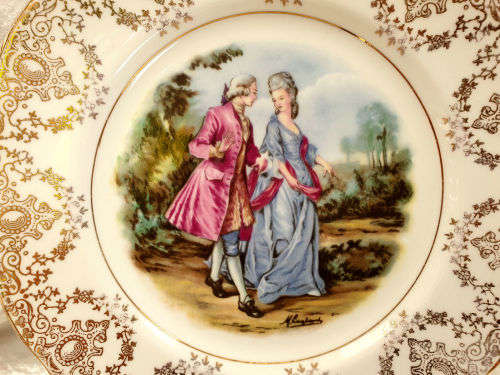 Vintage BRAMA Fine Bone China Plate 210mm England
