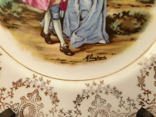 Vintage BRAMA Fine Bone China Plate 210mm England