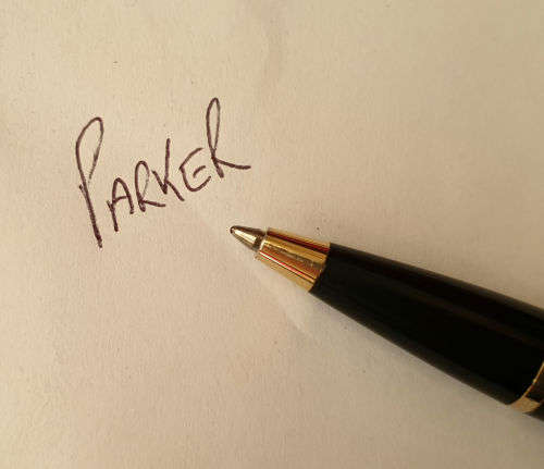 Vintage Parker IQ Ballpoint Pen -Ink still ok