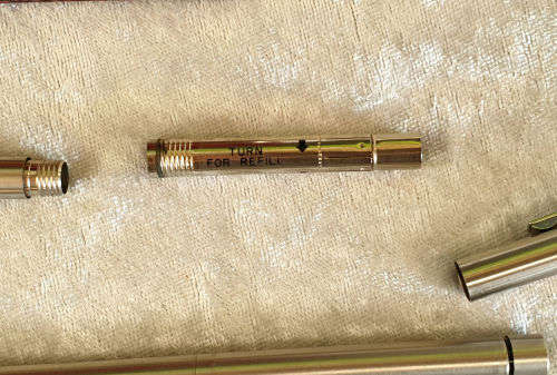 Vintage WHITE DOT Sheaffer pen(no refill) and Pencil set- -made in USA