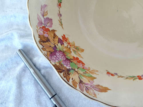Vintage J&G Meakin "Sunshine" Pattern Regd. SOL391413 Salad Bowl- 67x225mm