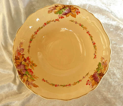 Vintage J&G Meakin "Sunshine" Pattern Regd. SOL391413 Salad Bowl- 67x225mm