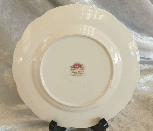 Vintage Royal Albert `TRANQUILLITY` side plate 160mm