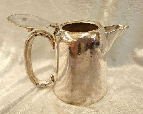 ANTIQUE/Vintage  A1 EPNS   Milk Jug - Silver Plated England 110x135x80mm( Inside have some rust)