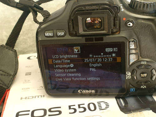 Canon E0S 550D Digital SLR Camera & Cannon EF-S 18-55 IS Lens Kit + Sigma 70-300mm Lens plus ..