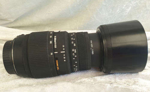 Canon E0S 550D Digital SLR Camera & Cannon EF-S 18-55 IS Lens Kit + Sigma 70-300mm Lens plus ..