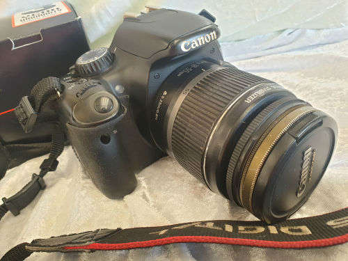 Canon E0S 550D Digital SLR Camera & Cannon EF-S 18-55 IS Lens Kit + Sigma 70-300mm Lens plus ..