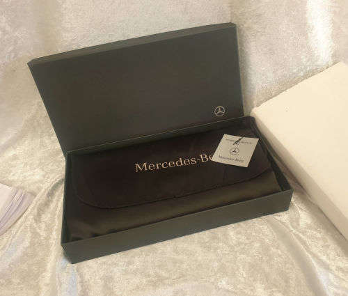 Genuine Leather Mercedes-Benz  CARAMIA Long Traveling Wallet CaraMia Boxed 45x267x150mm