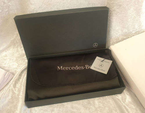Genuine Leather Mercedes-Benz  CARAMIA Long Traveling Wallet CaraMia Boxed 45x267x150mm
