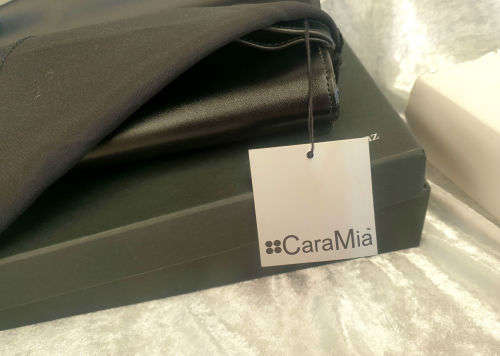 Genuine Leather Mercedes-Benz  CARAMIA Long Traveling Wallet CaraMia Boxed 45x267x150mm