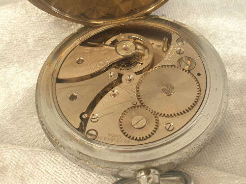 Vintage Heuer Stopwatch (Not Working) Case no 136282 dial is chiped - Swiss Made