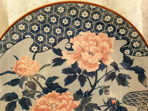 Vintage limited Reproduction of a 16th Century imperial imari Porcelain wallplate  Collector Series