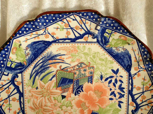 Vintage limited Reproduction of a 16th Century imperial imari Porcelain wallplate  Collector Series