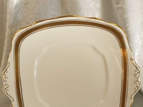 Vintage Royal Albert Grown China Cake Plate 245x232mm