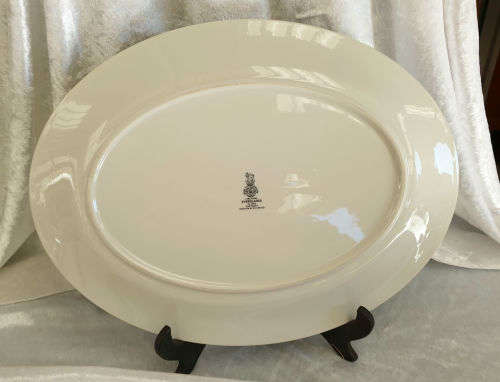 Vintage Royal Doulton EVERGLADES Oval Plate 333x255mm see all images few marks on the image