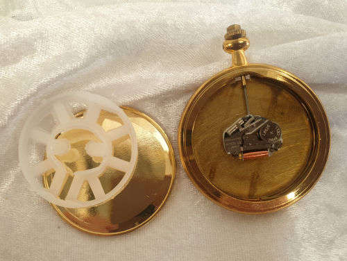 Vintage style Quartz Pocket watch from the Hachette pocket watch collection -Working