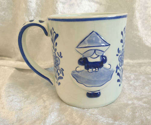 Delfts Blue Cup 95x120x85mm Hand Painted Holland