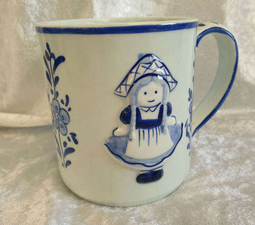 Delfts Blue Cup 95x120x85mm Hand Painted Holland